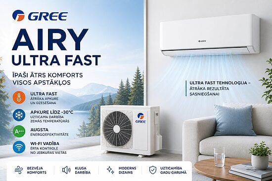GREE AIRY ULTRA FAST 