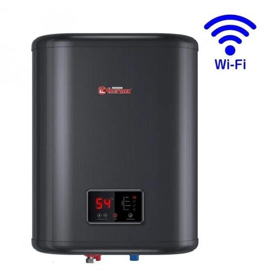 Thermex ID 50 V Shadow Wi-Fi elektriskais ūdens sildītājs