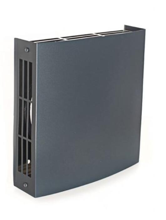 Ventilācijas āra režģis 200mm, antracīta/pelēks