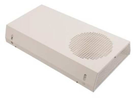 200mm ventilācijas dubultais āra režģis, balts